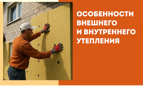 Какие особенности внешнего и внутреннего утепления в Наро-Фоминске