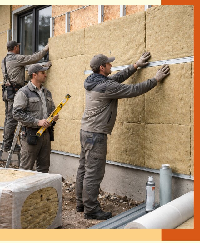 Утепление дома из SIP панелей в Наро-Фоминске от 6352 руб./м² под ключ | ТепломастерНр-