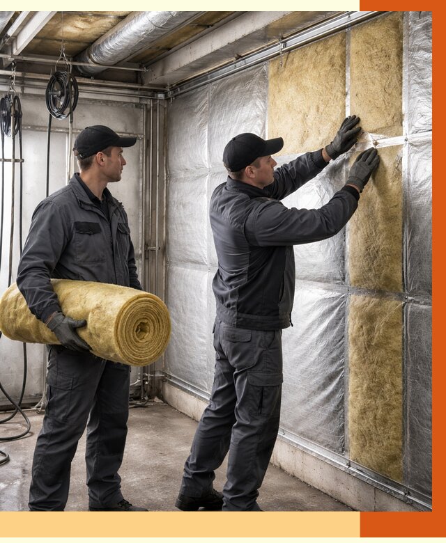 Утепление автомойки в Наро-Фоминске от 8708 руб./м2 — комплексное утепление под ключ | ТепломастерНр-