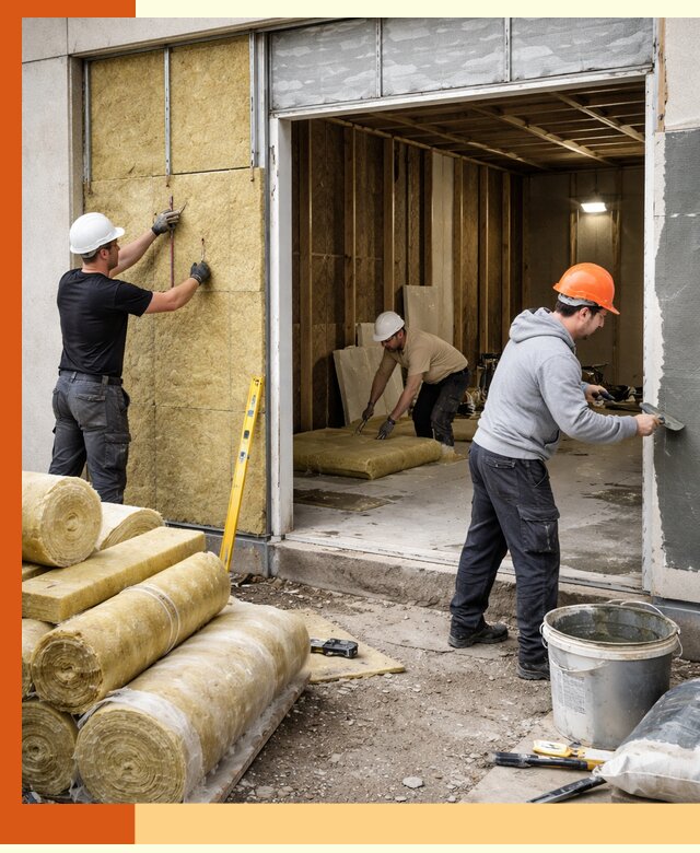 Утепление торгового павильона в Наро-Фоминске — качественно и энергоэффективно