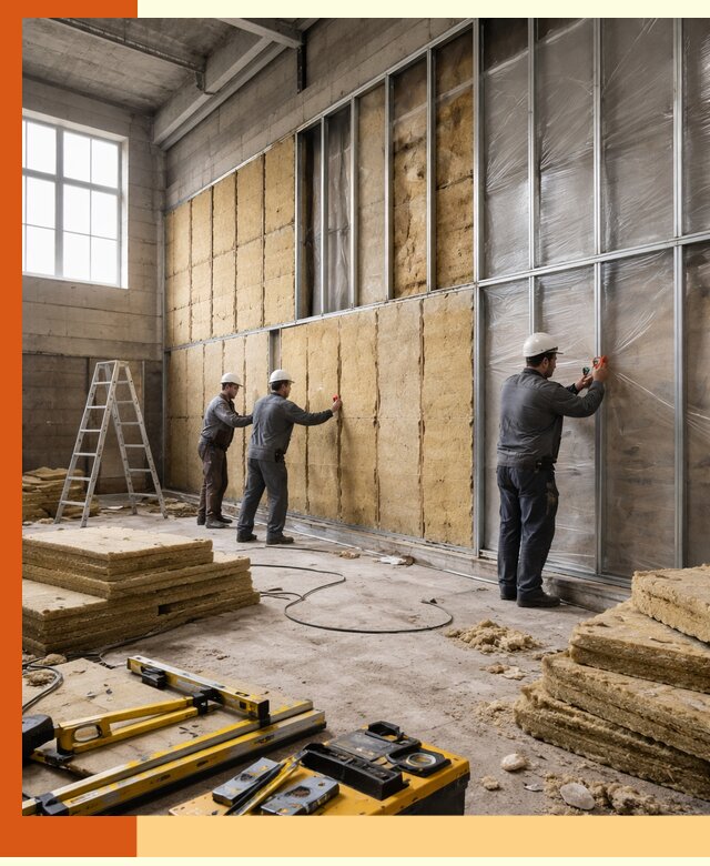 Утепление спортивного зала в Наро-Фоминске качественно и недорого