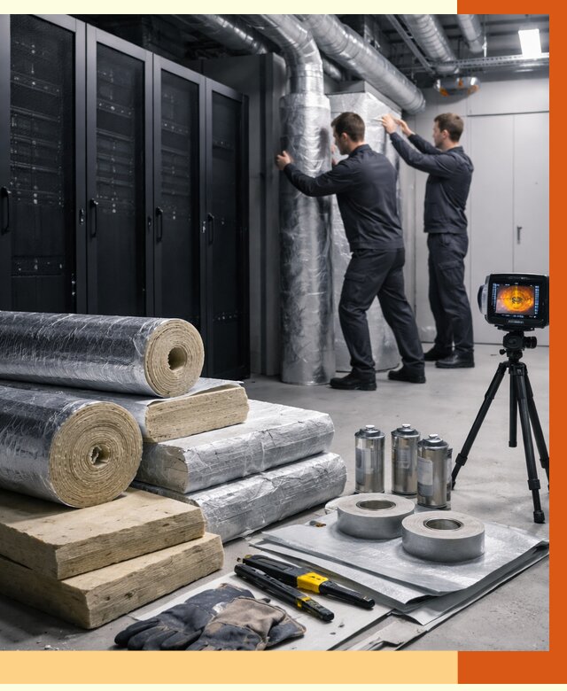 Утепление серверной в Наро-Фоминске от 8708 руб./м² — комплексно под ключ | ТепломастерНр-