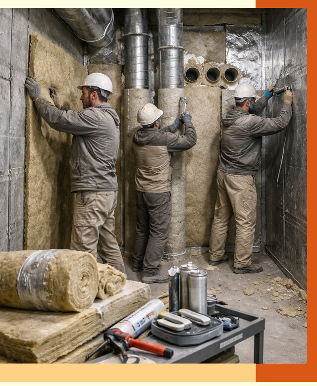 Утепление венткамеры в Наро-Фоминске под ключ от 1486 руб. — профессионально | ТепломастерНр-