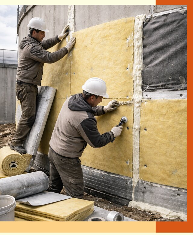 Утепление резервуара в Наро-Фоминске от 28174 руб/м2 — монтаж ППУ и комплекс под ключ | ТепломастерНр-