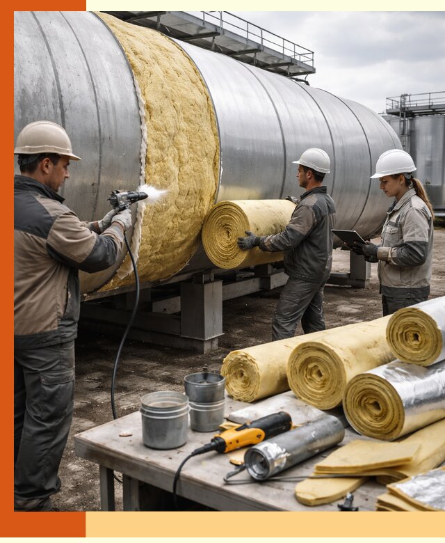 Утепление цистерны в Наро-Фоминске — утеплители и монтаж под ключ