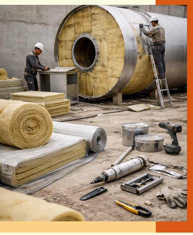 Утепление резервуара с топливом в Наро-Фоминске от 28174 руб. под ключ | ТепломастерНр-