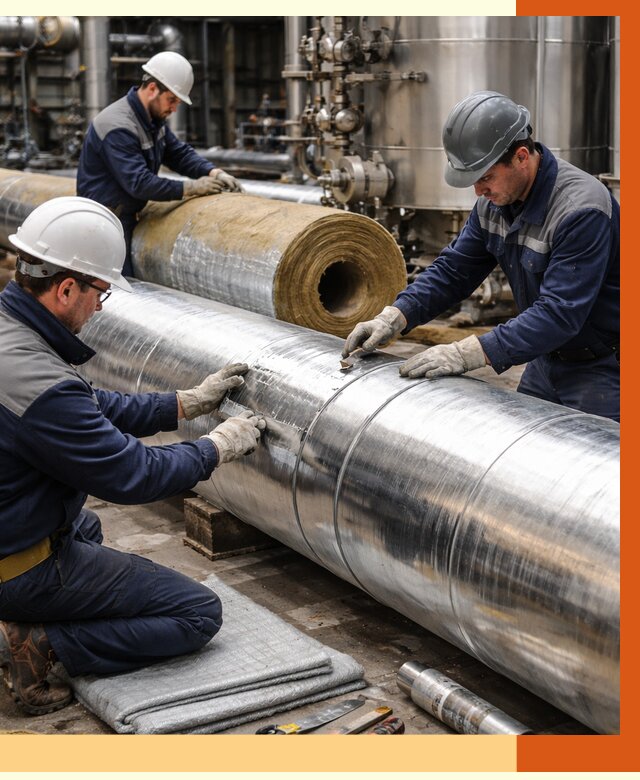 Утепление технологического оборудования в Наро-Фоминске от 4303 руб. за м2 | ТепломастерНр-