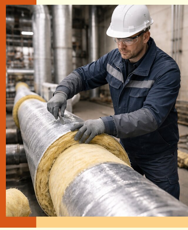 Утепление технологического оборудования и заводских установок в Наро-Фоминске