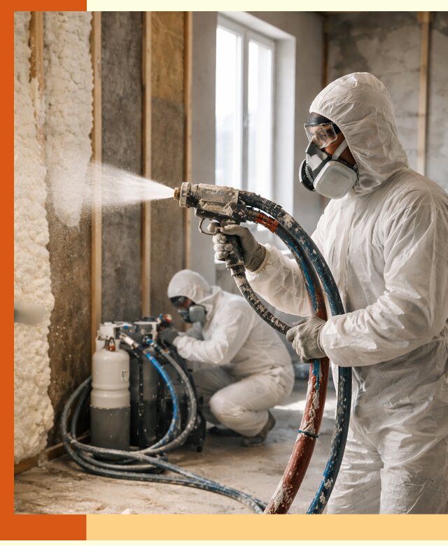 Пенополиуретан напыление для утепления зданий в Наро-Фоминске