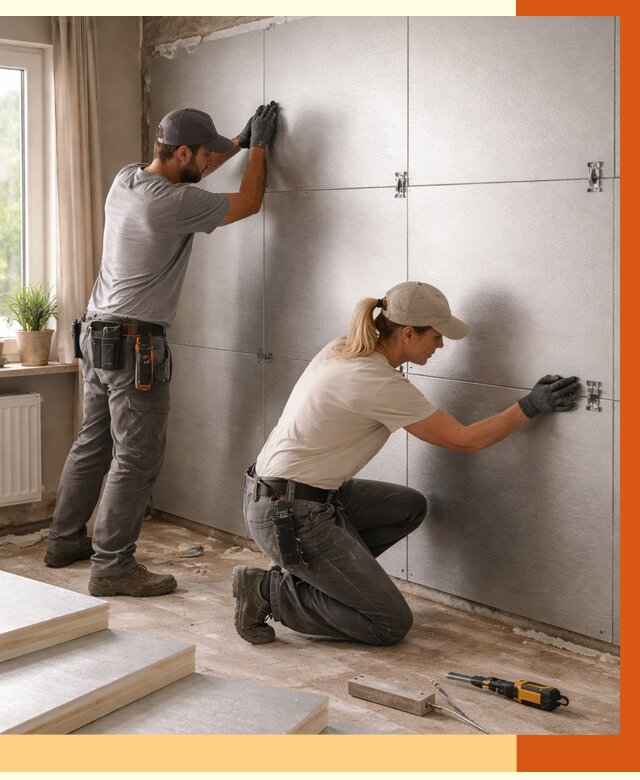 Утепление PIR панелями в Наро-Фоминске от 4303 руб. под ключ | ТепломастерНр-