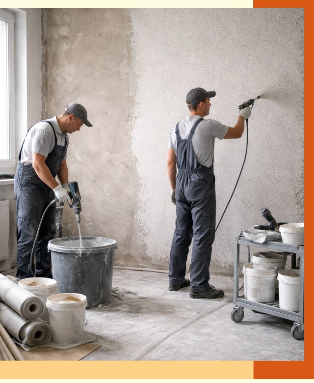 Утепление стен жидкой теплоизоляцией в Наро-Фоминске от 4303 руб/м² | ТепломастерНр-