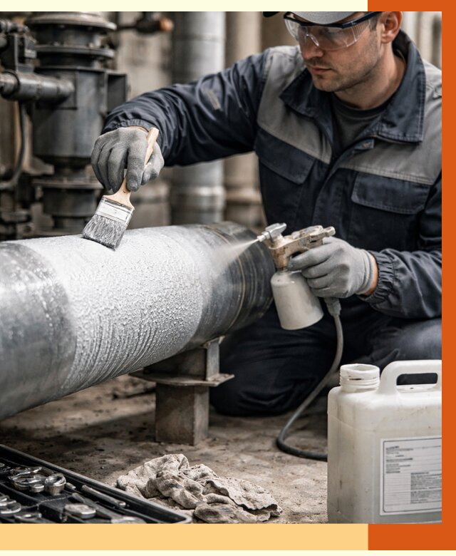 Утепление оборудования жидкой теплоизоляцией в Наро-Фоминске от 4610 руб. | ТепломастерНр-