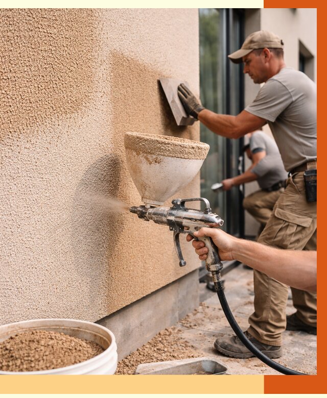 Утепление фасада жидкой пробкой в Наро-Фоминске от 4918 руб./м² под ключ | ТепломастерНр-