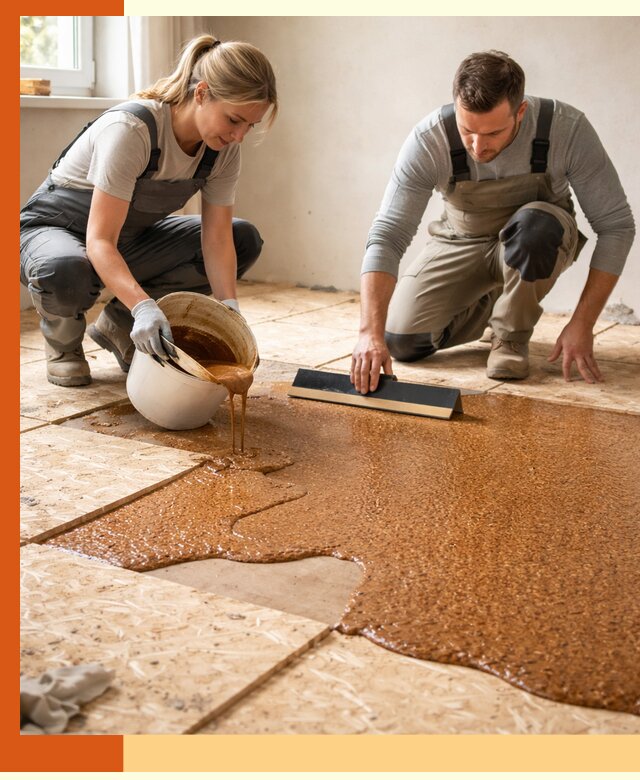 Утепление пола жидкой пробкой в Наро-Фоминске для квартир и домов