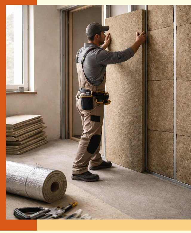 Шумоизоляция дома в Наро-Фоминске — комплексная защита от шума