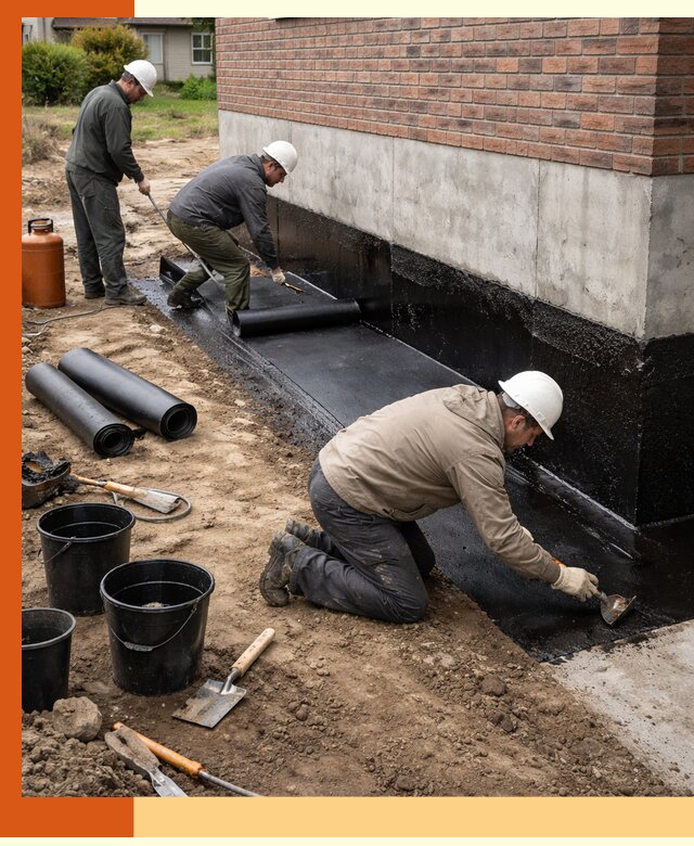 Гидроизоляция фундамента в Наро-Фоминске: надежная защита строений