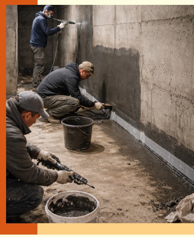 Гидроизоляция подвала в Наро-Фоминске — комплексная защита от влаги