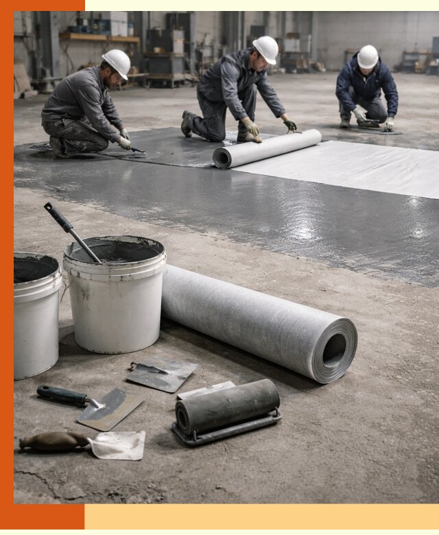 Гидроизоляция промышленного пола в Наро-Фоминске — защита и долговечность