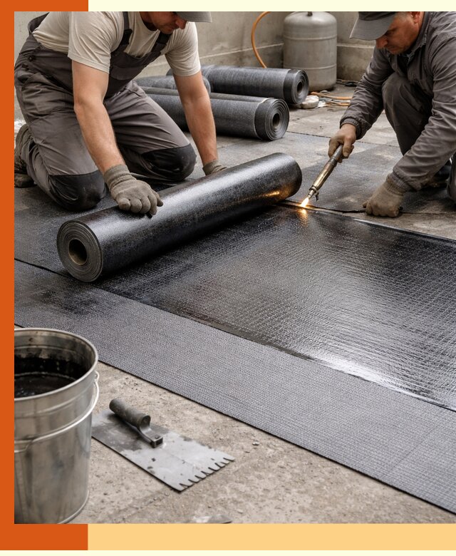 Монтаж гидроизоляционной мембраны в Наро-Фоминске для зданий и конструкций