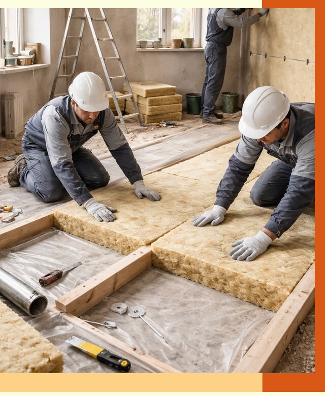 Восстановление теплоизоляции в Наро-Фоминске от 8708 руб. — ремонт утепления под ключ | ТепломастерНр-