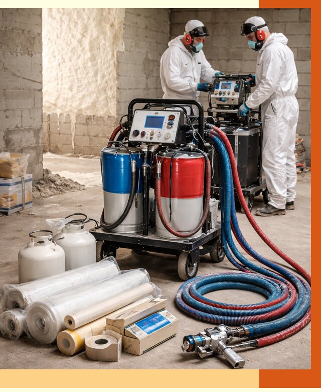 Аренда установки для напыления ППУ в Наро-Фоминске от 35858 руб. | ТепломастерНр-