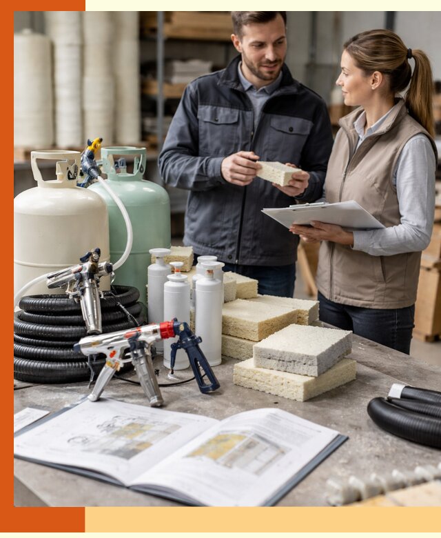 Продажа компонентов ППУ с профессиональной консультацией в Наро-Фоминске